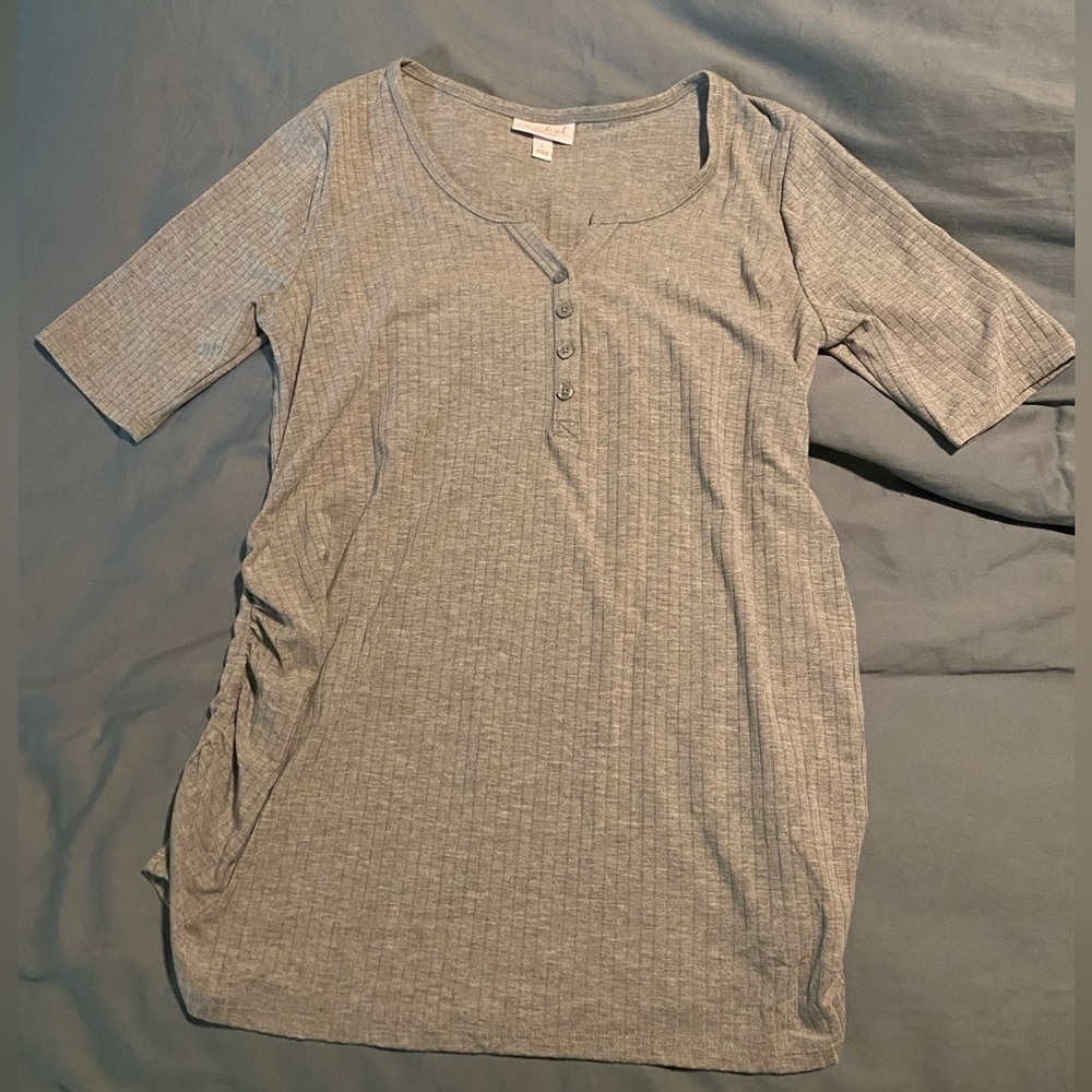 Isabel Maternity Ribbed Top